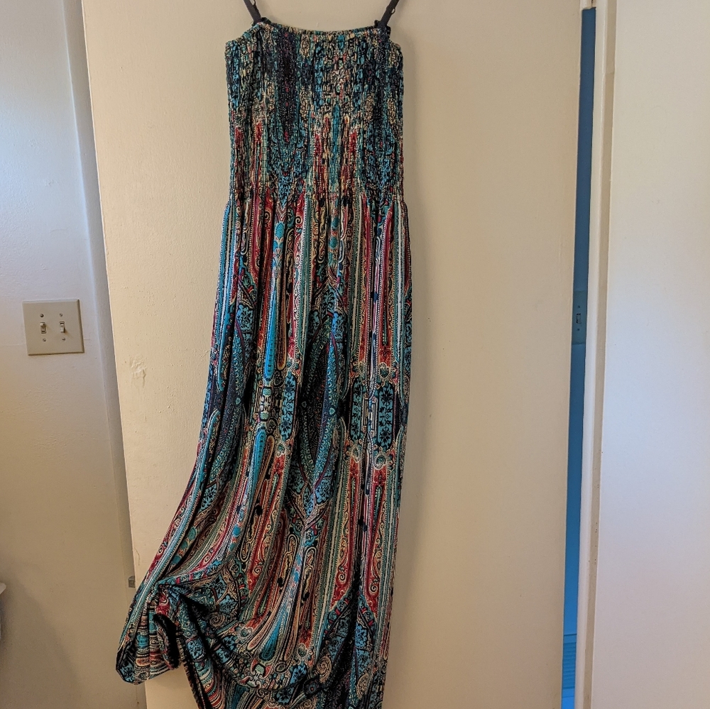 Satin Maxi dress